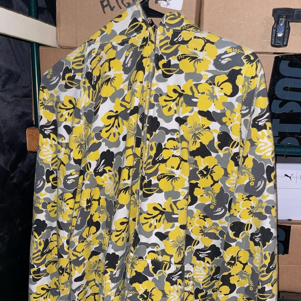Vintage Bape full zip hoodie. Rare.